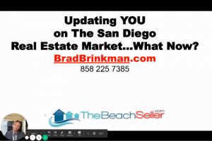 Your San Diego Market Update Late July…from Brad Brinkman at eXp Realty
